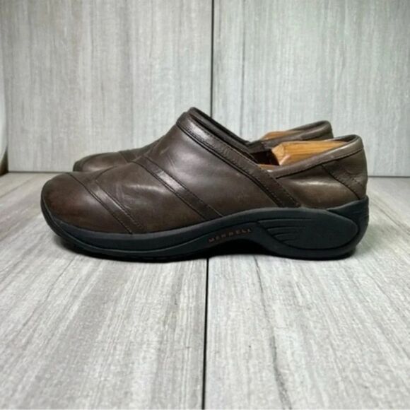 Merrell Shoes - Merrell Encore Eclipse Moc Mule Clog Comfort Shoes‎ Loafer Women’s Size 9.5